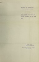 view [Report 1908] / Medical Officer of Health, Eastleigh & Bishopstoke U.D.C.