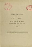 view [Report 1940] / Medical Officer of Health, Ellesmere U.D.C.