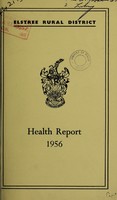 view [Report 1956] / Medical Officer of Health, Elstree R.D.C.