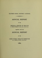 view [Report 1964] / Medical Officer of Health, Elstree R.D.C.