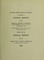 view [Report 1966] / Medical Officer of Health, Elstree R.D.C.