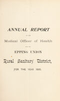 view [Report 1895] / Medical Officer of Health, Epping (Union) R.D.C.