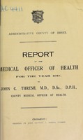 view [Report 1917] / Medical Officer of Health, Essex County Council.