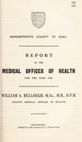 view [Report 1942] / Medical Officer of Health, Essex County Council.