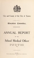 view [Report 1916] / School Medical Officer of Health, Exeter.