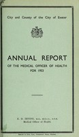 view [Report 1953] / School Medical Officer of Health, Exeter.