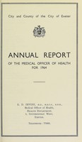 view [Report 1964] / School Medical Officer of Health, Exeter.