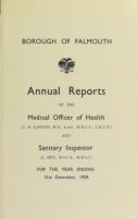 view [Report 1939] / Medical Officer of Health, Falmouth U.D.C. / Borough.