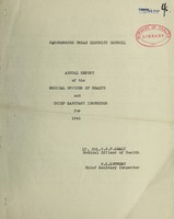 view [Report 1941] / Medical Officer of Health, Farnborough (Hampshire) U.D.C.