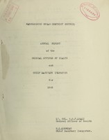 view [Report 1942] / Medical Officer of Health, Farnborough (Hampshire) U.D.C.