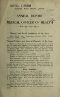 view [Report 1925] / Medical Officer of Health, Farnham R.D.C.