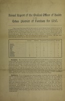 view [Report 1895] / Medical Officer of Health, Farnham U.D.C.
