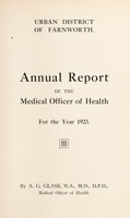 view [Report 1923] / Medical Officer of Health, Farnworth U.D.C.