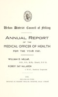 view [Report 1943] / Medical Officer of Health, Felling U.D.C.