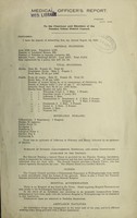 view [Report 1925] / Medical Officer of Health, Finedon U.D.C.