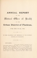 view [Report 1903] / Medical Officer of Health, Flockton U.D.C.