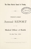 view [Report 1925] / Medical Officer of Health, Formby U.D.C.