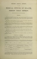 view [Report 1896] / Medical Officer of Health, Frimley U.D.C.