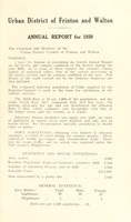 view [Report 1938] / Medical Officer of Health, Frinton & Walton U.D.C.