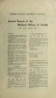 view [Report 1925] / Medical Officer of Health, Frome R.D.C.