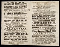 view Mr. Nicholson's thousand guinea fete : Cremorne House, King's Road, Chelsea : first day - Monday, July 31st ...