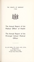 view [Report 1960] / Medical Officer of Health, Barnsley County Borough.
