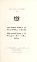 view [Report 1968] / Medical Officer of Health, Barnsley County Borough.
