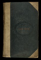 view Case book covering admission of male patients from May 1889-Jun 1890. Patient reference numbers 435-632.