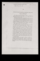 view Photocopy of Colonel David Bruce's paper in the Journal of the Royal Army Medical Corps, 1904, re the Military Plague Hospital in Cape Town, South Africa