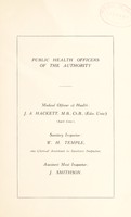 view [Report 1937] / Medical Officer of Health, Gainsborough U.D.C.