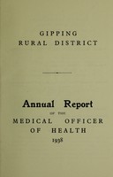 view [Report 1938] / Medical Officer of Health, Gipping R.D.C.