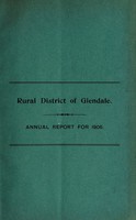 view [Report 1906] / Medical Officer of Health, Glendale R.D.C.