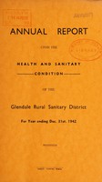 view [Report 1942] / Medical Officer of Health, Glendale R.D.C.