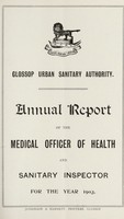 view [Report 1903] / Medical Officer of Health, Glossop Borough.