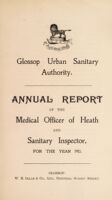 view [Report 1913] / Medical Officer of Health, Glossop Borough.