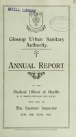 view [Report 1925] / Medical Officer of Health, Glossop Borough.