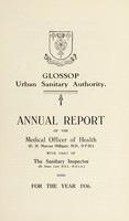 view [Report 1936] / Medical Officer of Health, Glossop Borough.