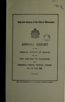 view [Report 1961] / Medical Officer of Health, Gloucester City & Port.