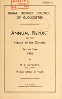 view [Report 1945] / Medical Officer of Health, Gloucester R.D.C.