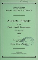 view [Report 1953] / Medical Officer of Health, Gloucester R.D.C.