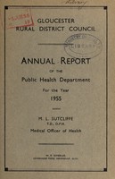 view [Report 1955] / Medical Officer of Health, Gloucester R.D.C.