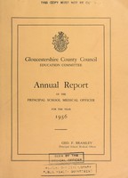 view [Report 1956] / School Medical Officer of Health, Gloucestershire County Council.