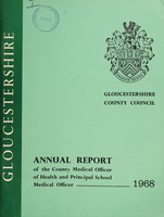 view [Report 1968] / Medical Officer of Health, Gloucestershire County Council.