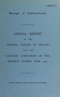 view [Report 1948] / Medical Officer of Health, Godmanchester Borough.