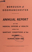 view [Report 1950] / Medical Officer of Health, Godmanchester Borough.