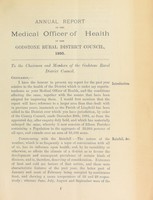 view [Report 1895] / Medical Officer of Health, Godstone R.D.C.