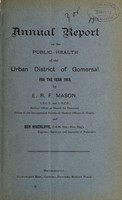 view [Report 1913] / Medical Officer of Health, Gomersal U.D.C.