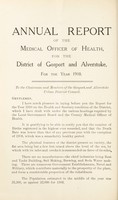 view [Report 1910] / Medical Officer of Health, Gosport & Alverstoke U.D.C.