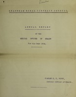 view [Report 1914] / Medical Officer of Health, Grantham R.D.C.