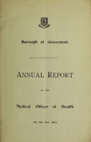 view [Report 1923] / Medical Officer of Health, Gravesend Borough.